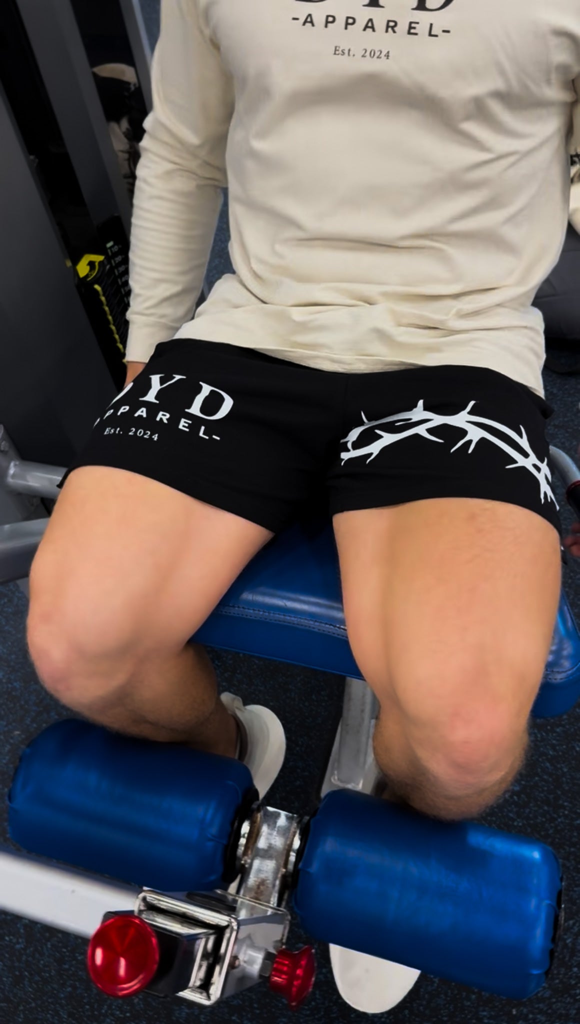 DYD "Crown of Thorns" 5” Inseam Gym Shorts