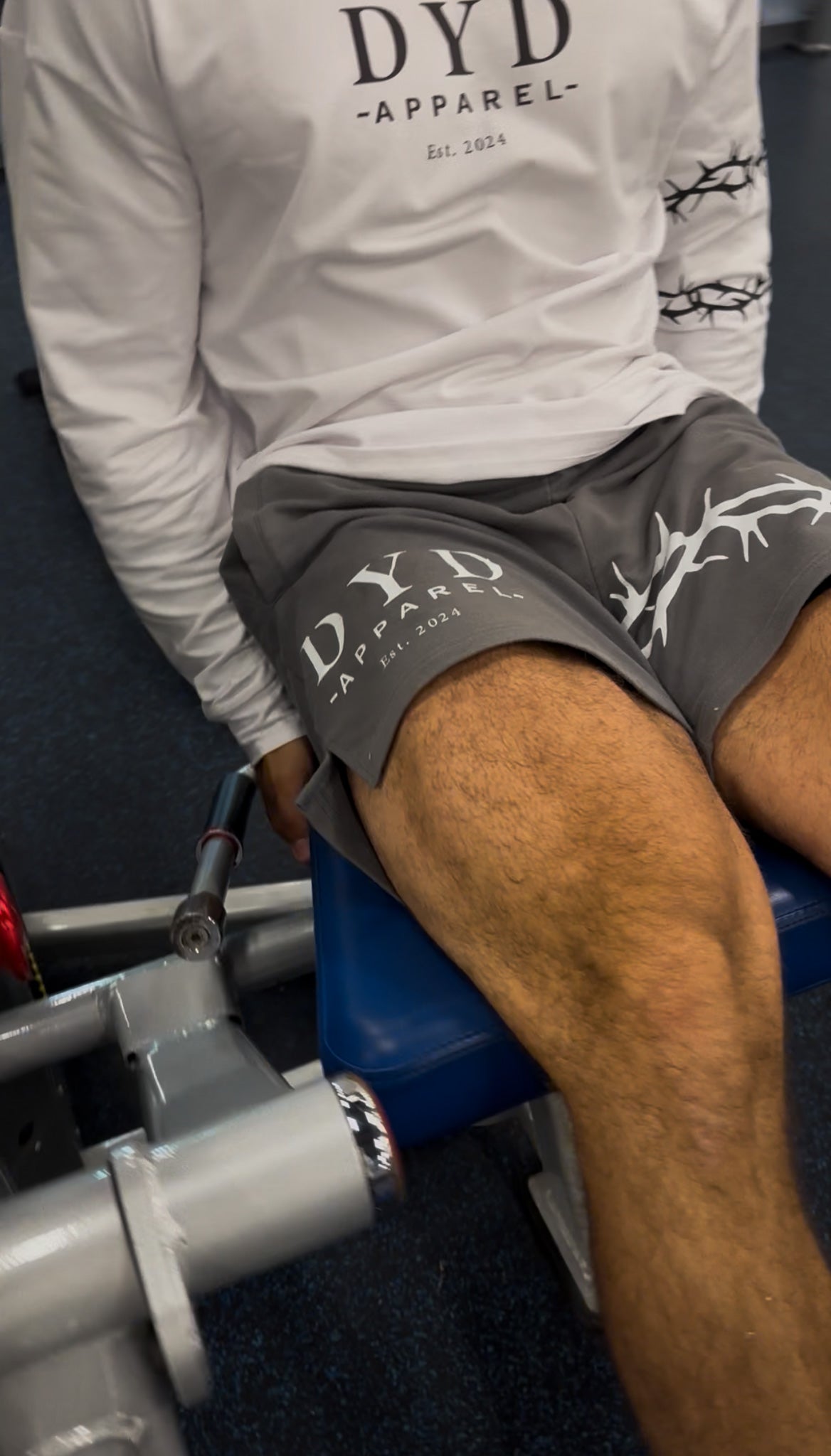 DYD "Crown of Thorns" 5” Inseam Gym Shorts